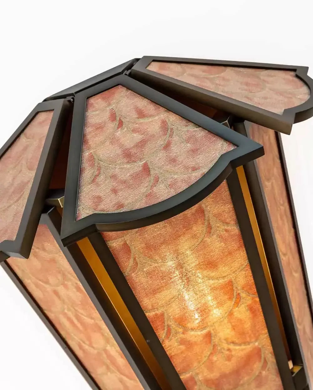 LOZENGE LANTERN SCONCE BY LUTYENS FURNITURE & LIGHTING