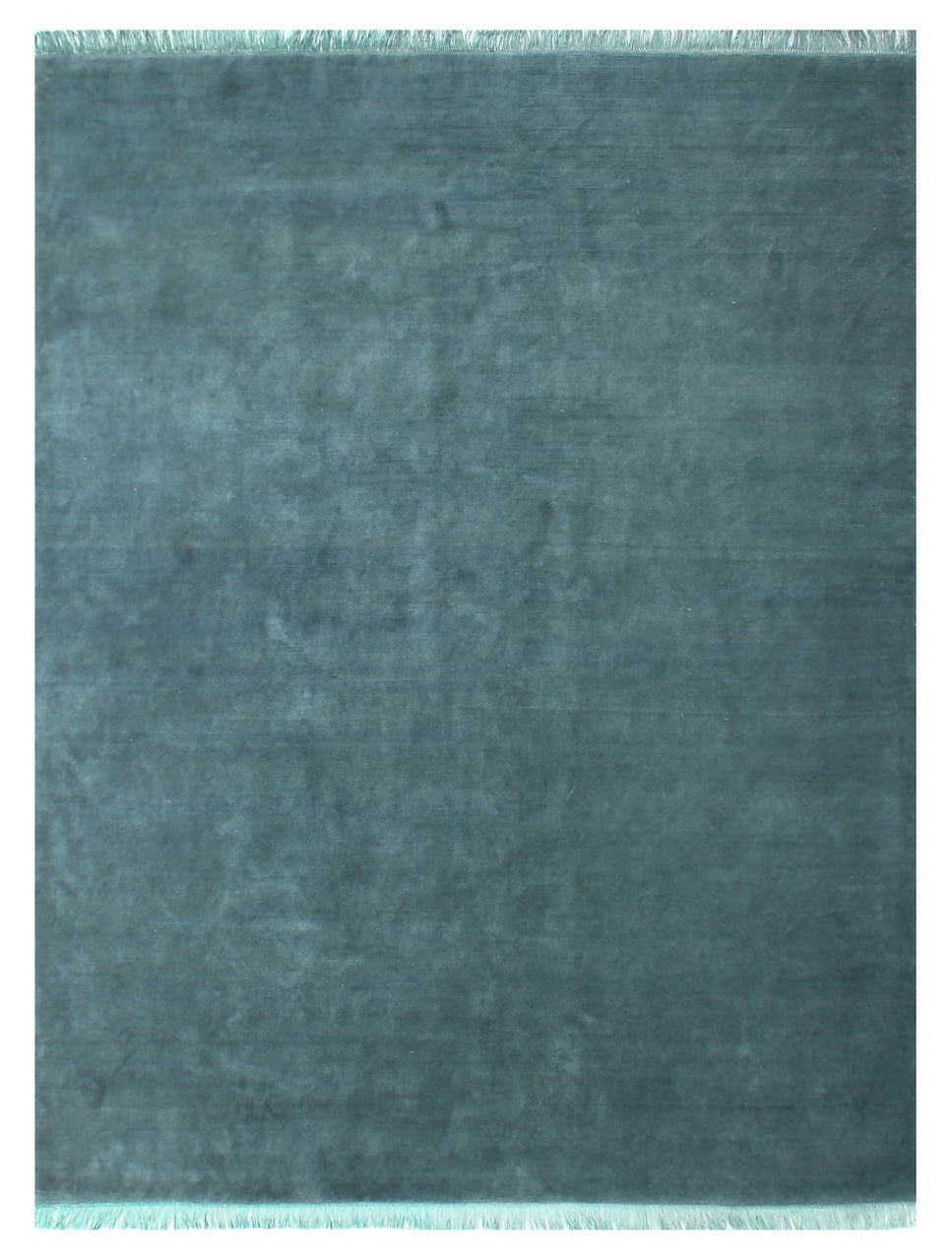 INDO - TIBETAN WEAVE TEAL RUG