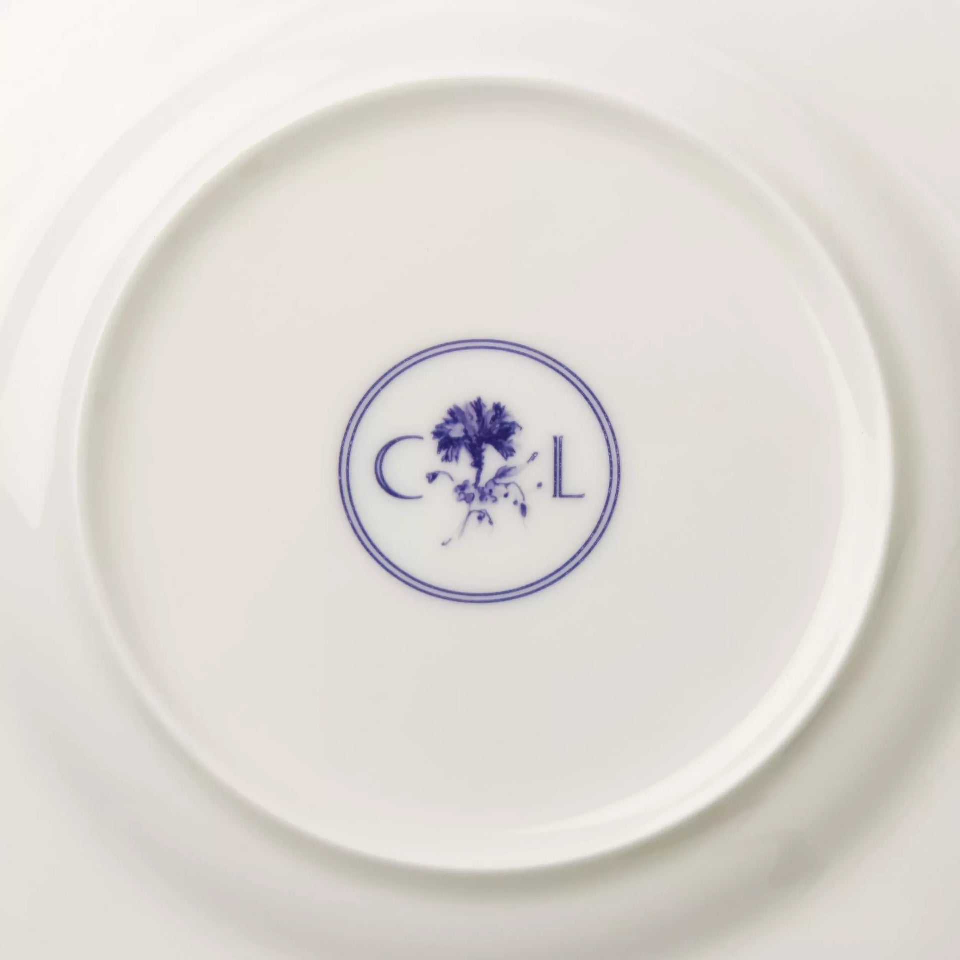 SET OF 4 RICK RACK SIDE PLATES BY THE CL COLLECTION