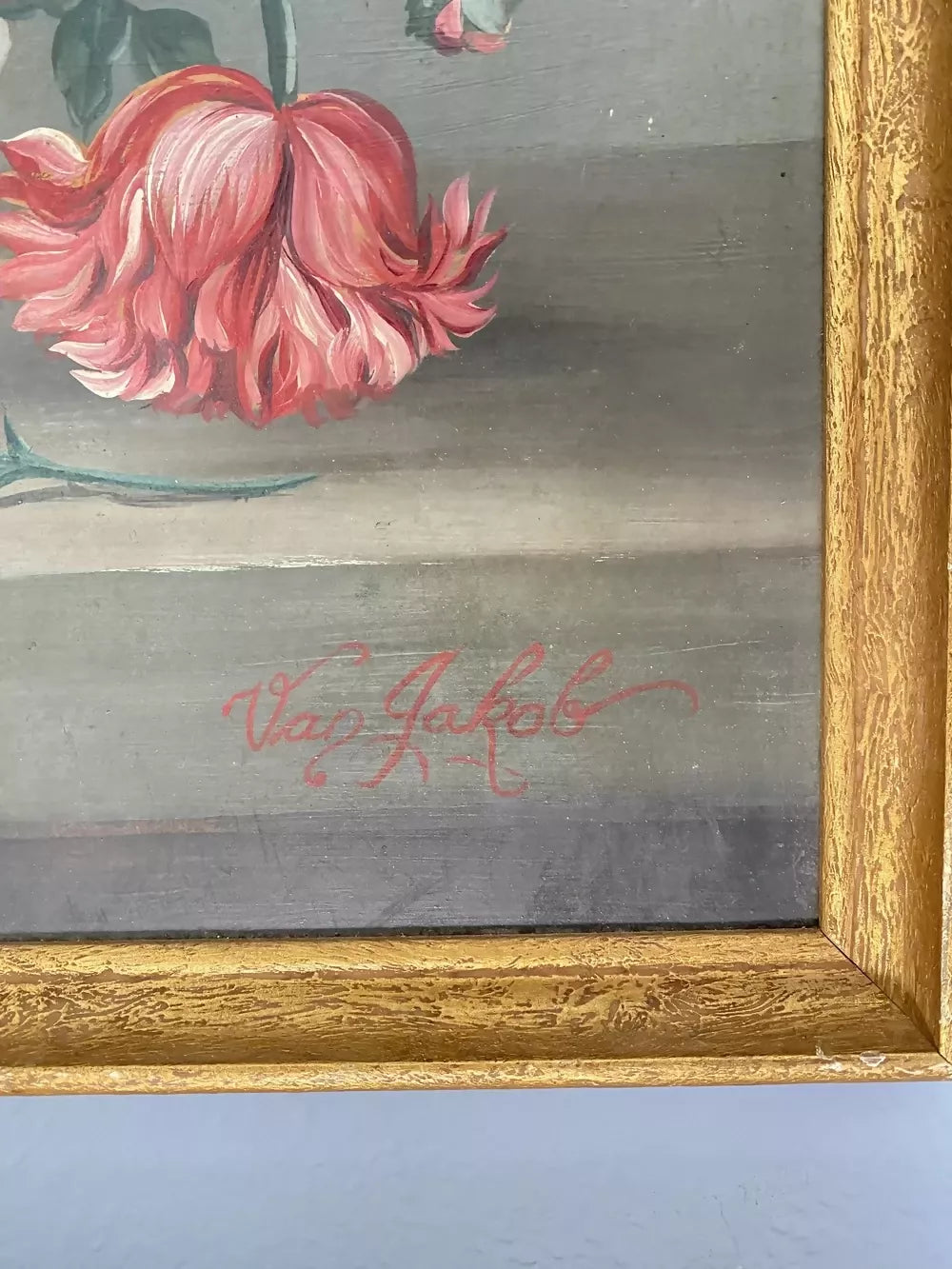 EARLY 20TH CENTURY DUTCH FLORAL STILL-LIFE OIL PAINTING