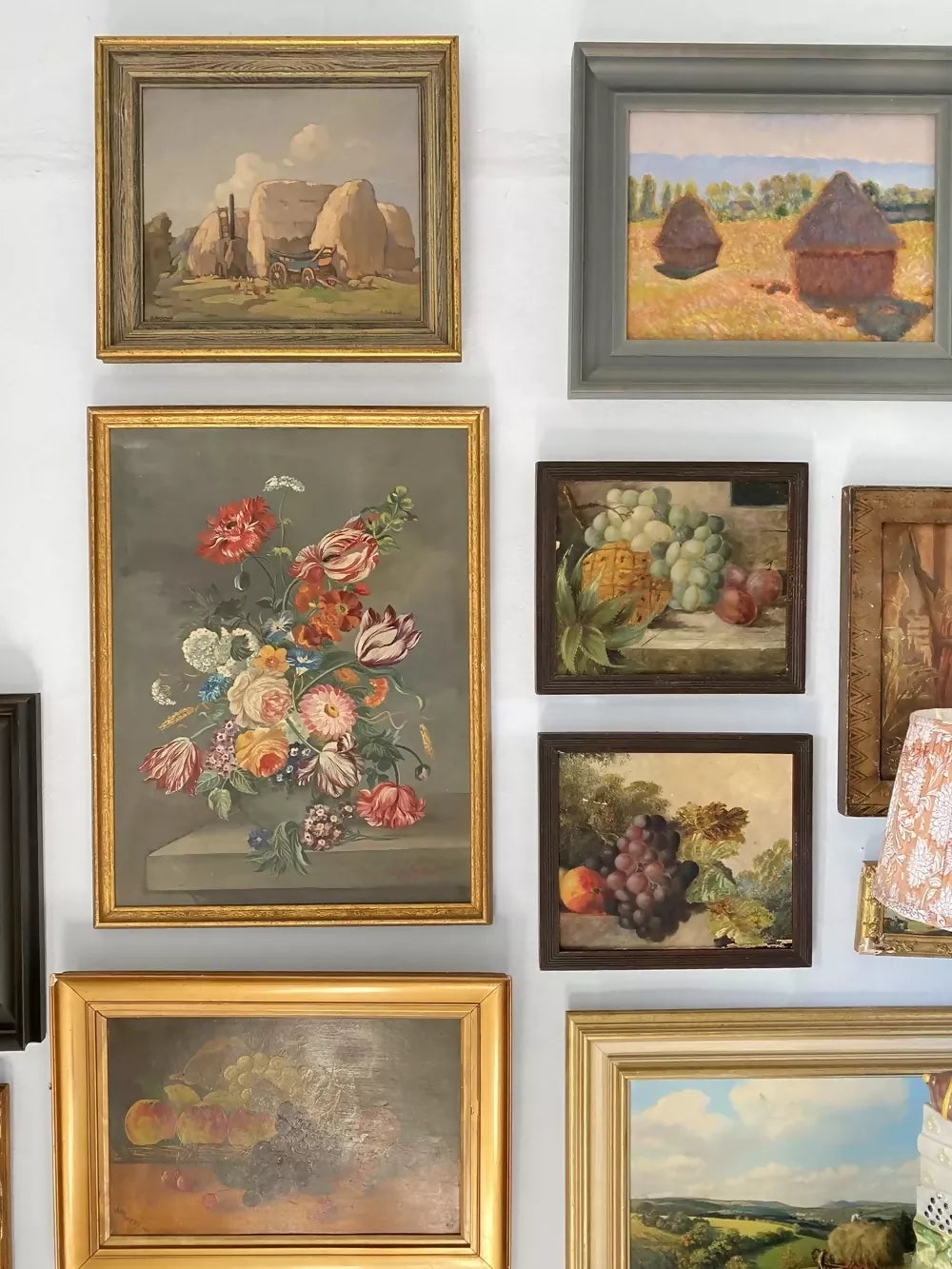 EARLY 20TH CENTURY DUTCH FLORAL STILL-LIFE OIL PAINTING
