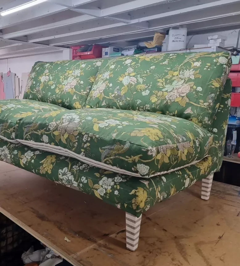 SEREN FRILL SLIPCOVER SOFA BY MARO HOME