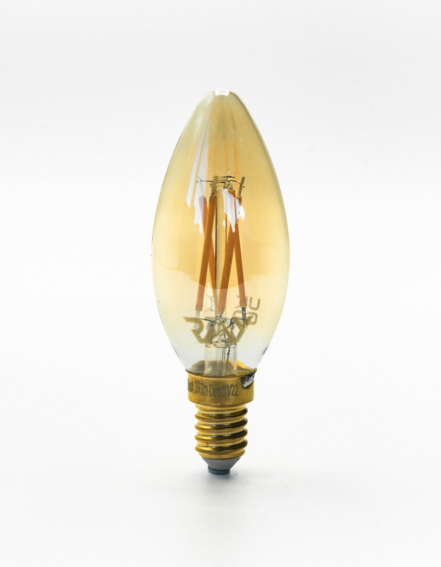 RAY C35 E14 LIQUID GOLD GLASS