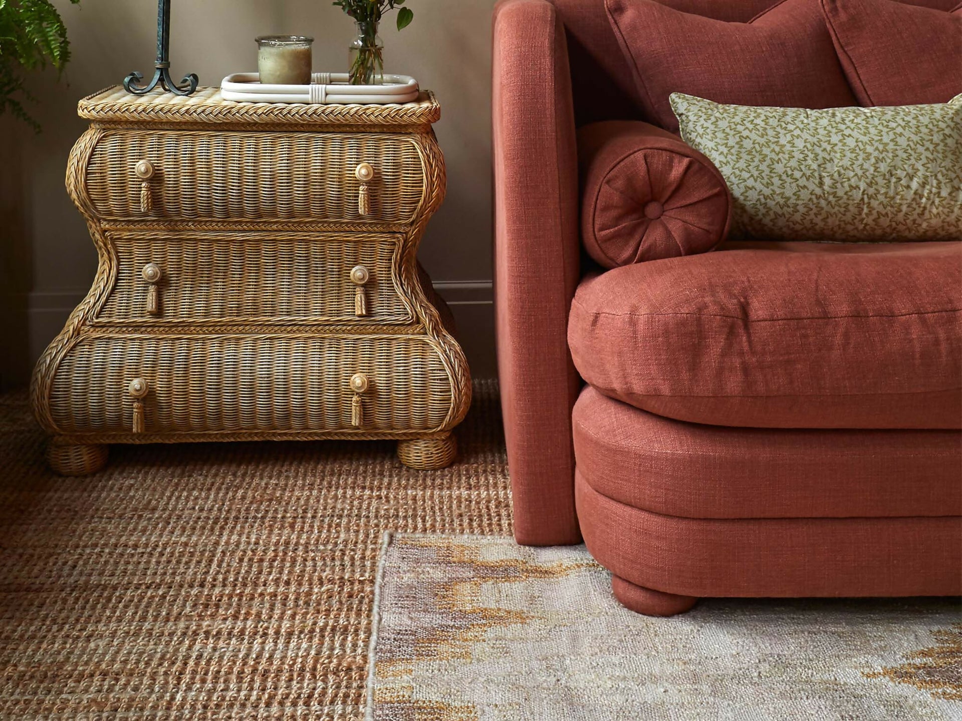 BARGELLO RUG NEUTRAL BY TROVE BY STUDIO DUGGAN
