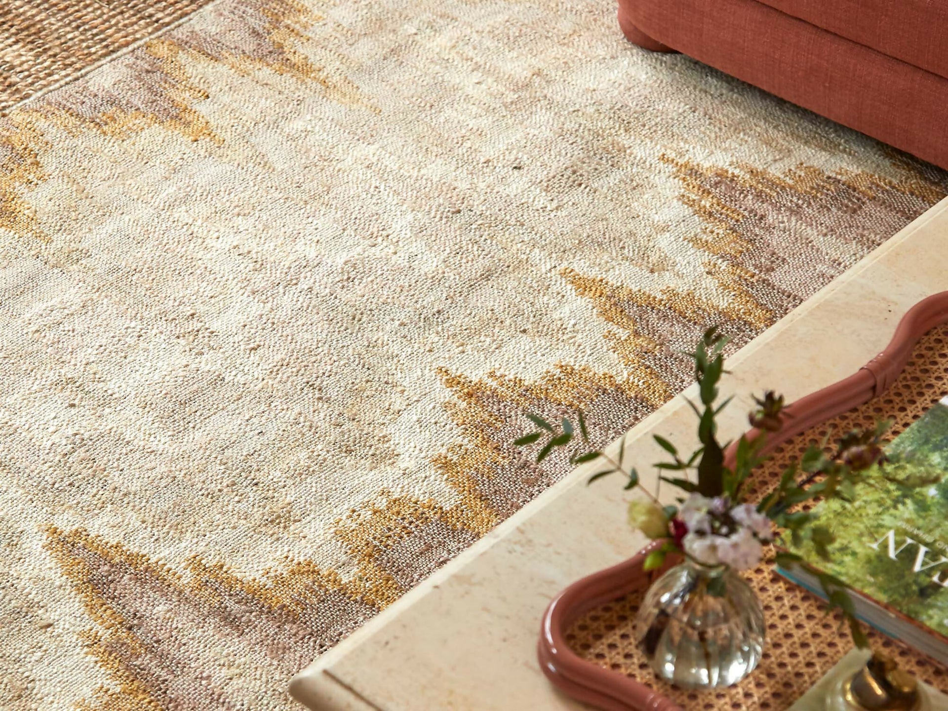 BARGELLO RUG NEUTRAL BY TROVE BY STUDIO DUGGAN