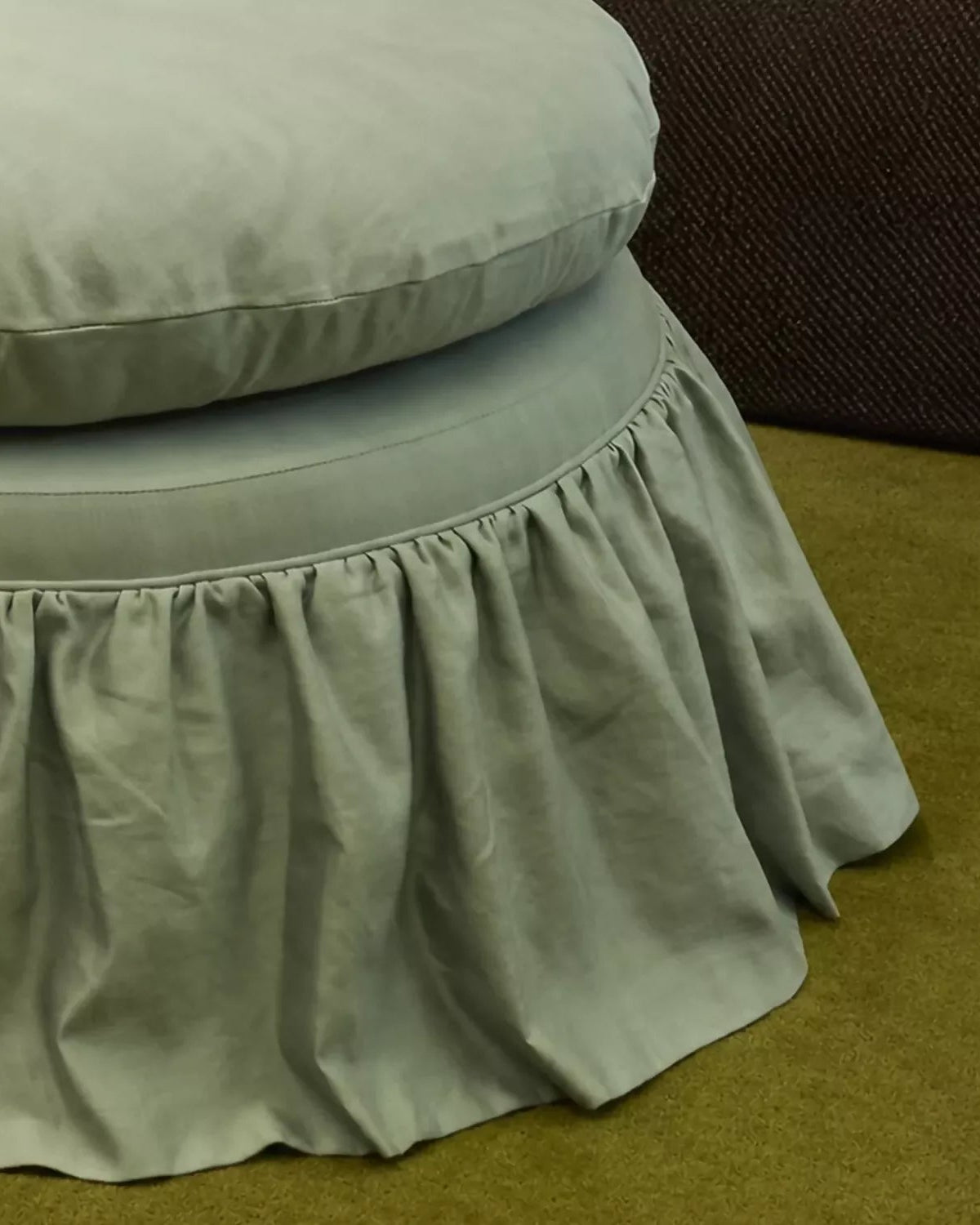 PENELOPE ROUND OTTOMAN, TROVE BY STUDIO DUGGAN