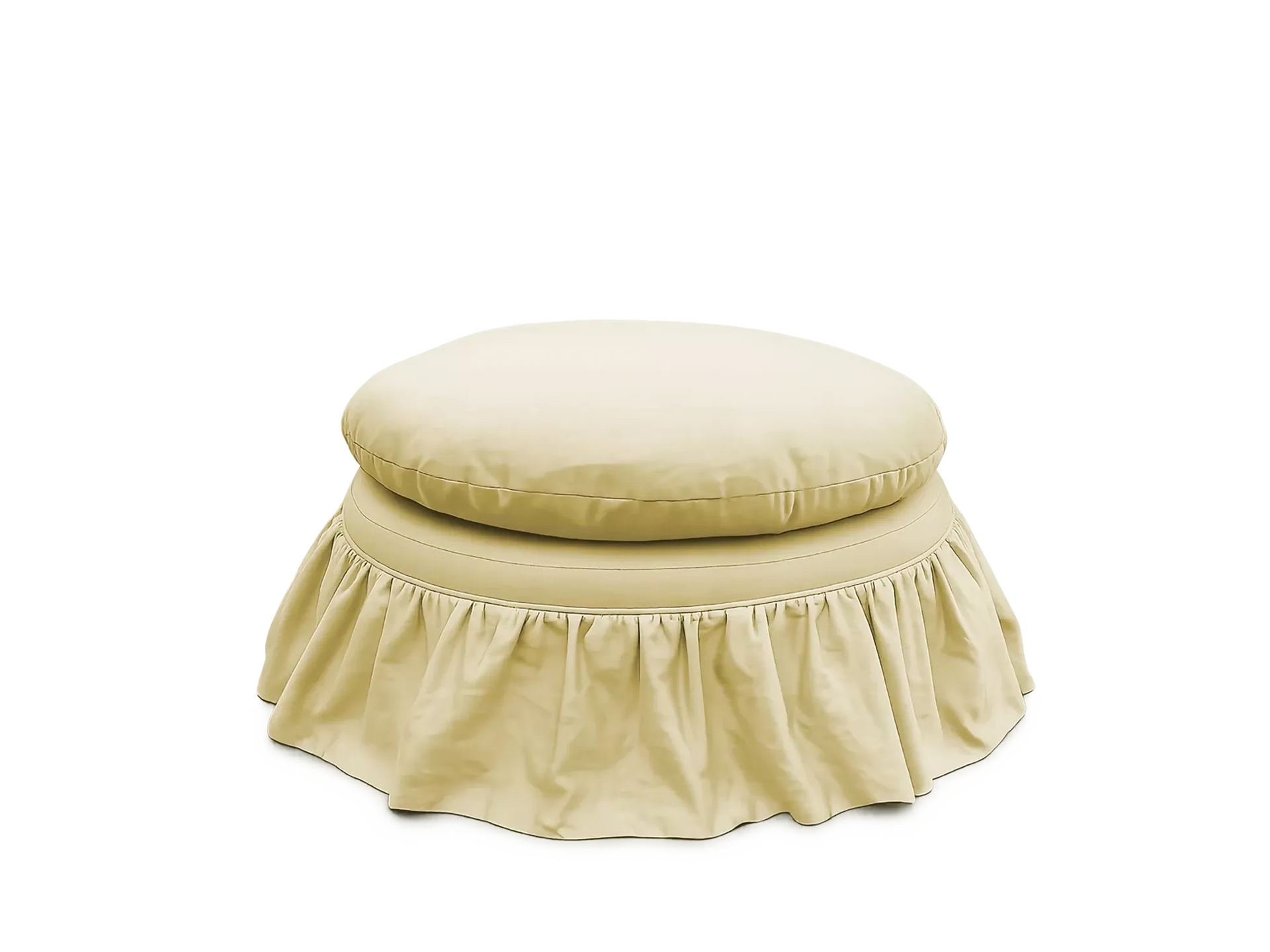 PENELOPE ROUND OTTOMAN BY TROVE BY STUDIO DUGGAN