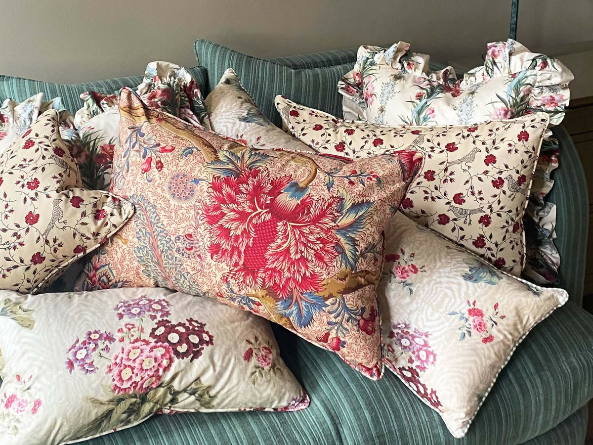 RADCLYFFE RUFFLE CUSHION BY TROVE BY STUDIO DUGGAN