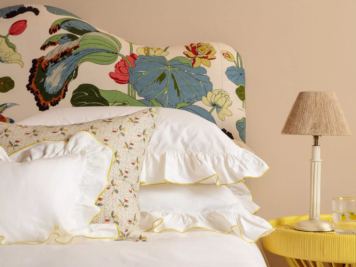 RUFFLE MINI PILLOW SLIP BY TROVE BY STUDIO DUGGAN