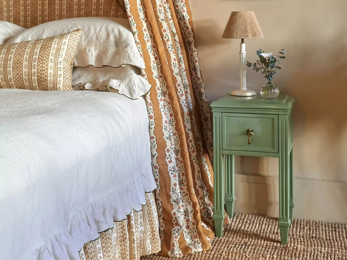 RUFFLE SUPER KING PILLOW SLIP BY TROVE BY STUDIO DUGGAN