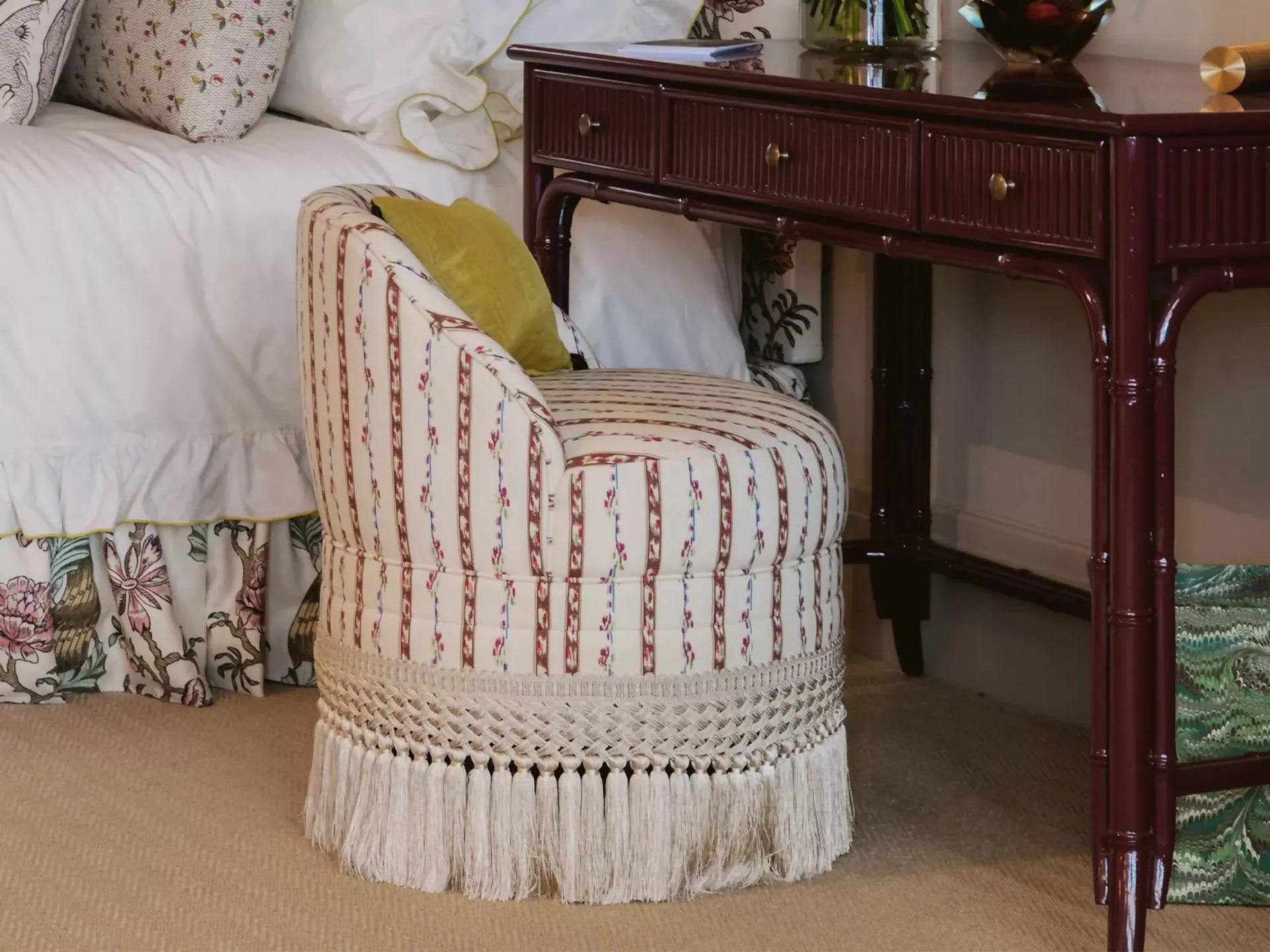 SEVEN CHAIR, FRINGED BY TROVE BY STUDIO DUGGAN