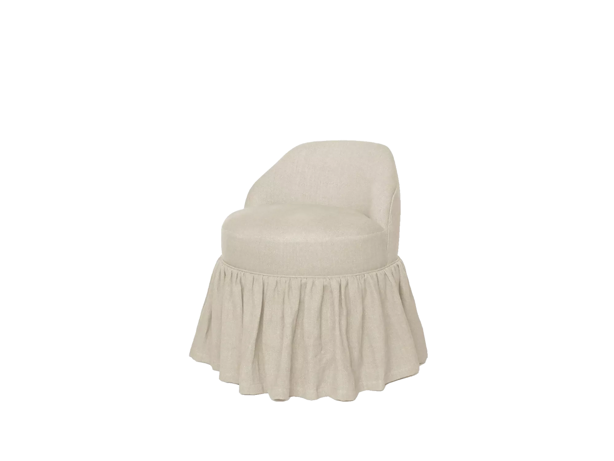 SEVEN CHAIR, SKIRTED BY TROVE BY STUDIO DUGGAN