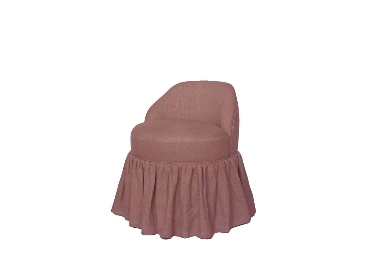 SEVEN CHAIR, SKIRTED BY TROVE BY STUDIO DUGGAN