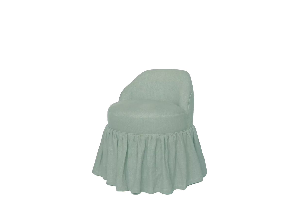 SEVEN CHAIR, SKIRTED BY TROVE BY STUDIO DUGGAN
