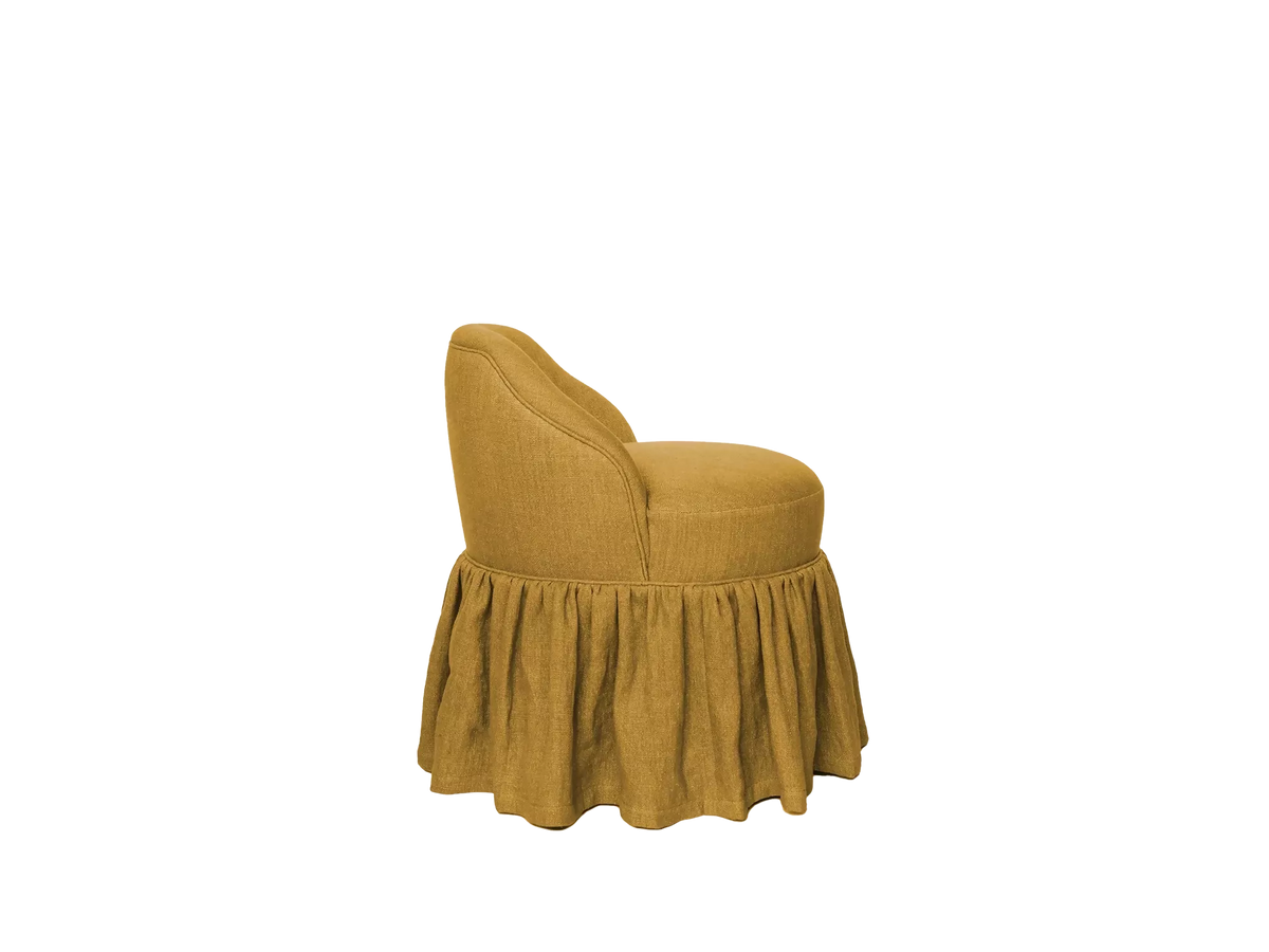 SEVEN CHAIR, SKIRTED BY TROVE BY STUDIO DUGGAN