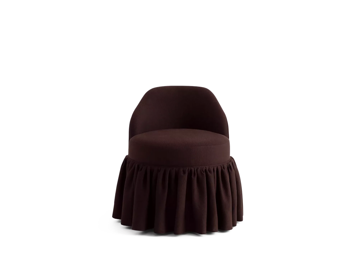 SEVEN CHAIR, SKIRTED BY TROVE BY STUDIO DUGGAN
