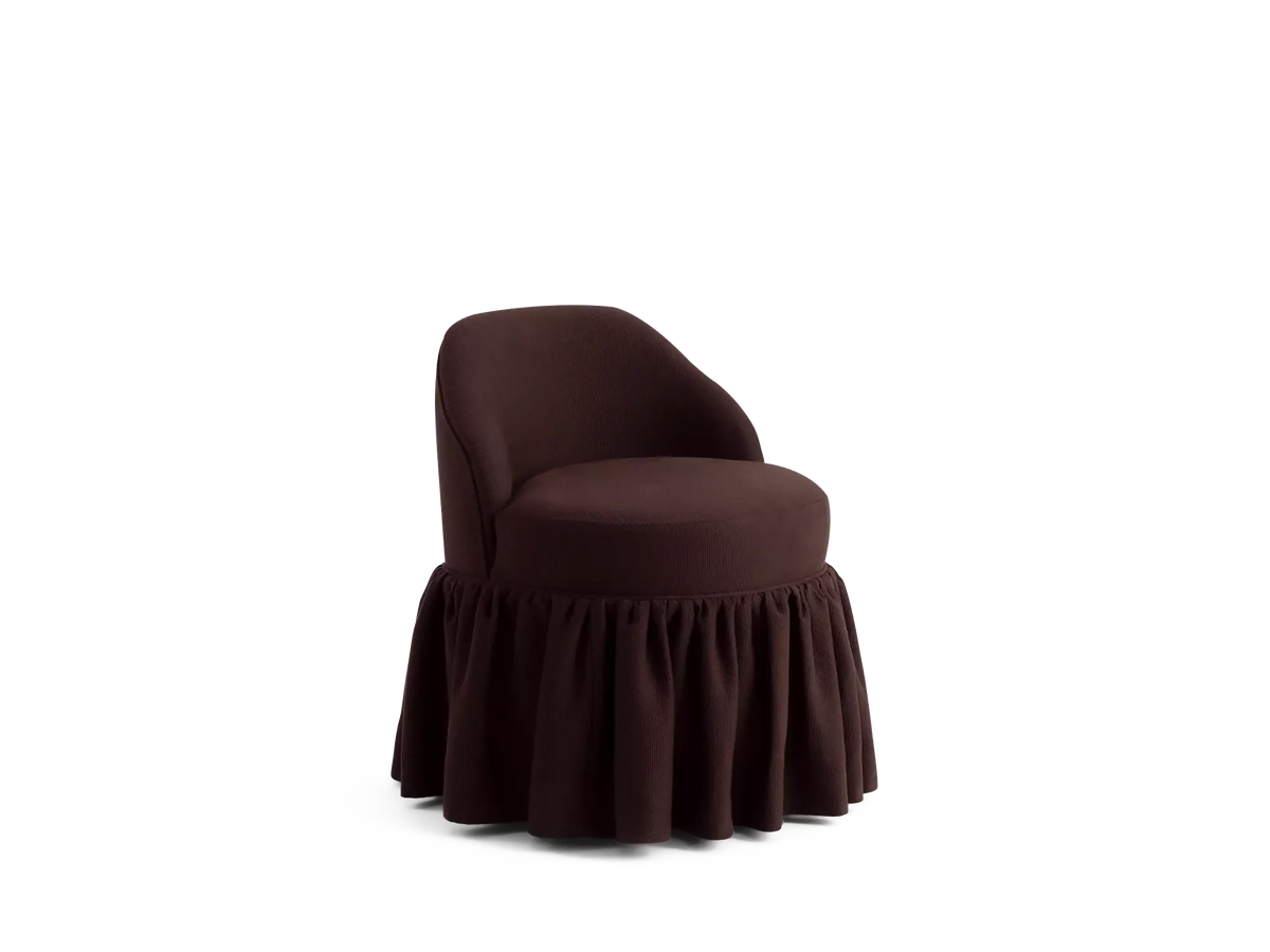 SEVEN CHAIR, SKIRTED BY TROVE BY STUDIO DUGGAN