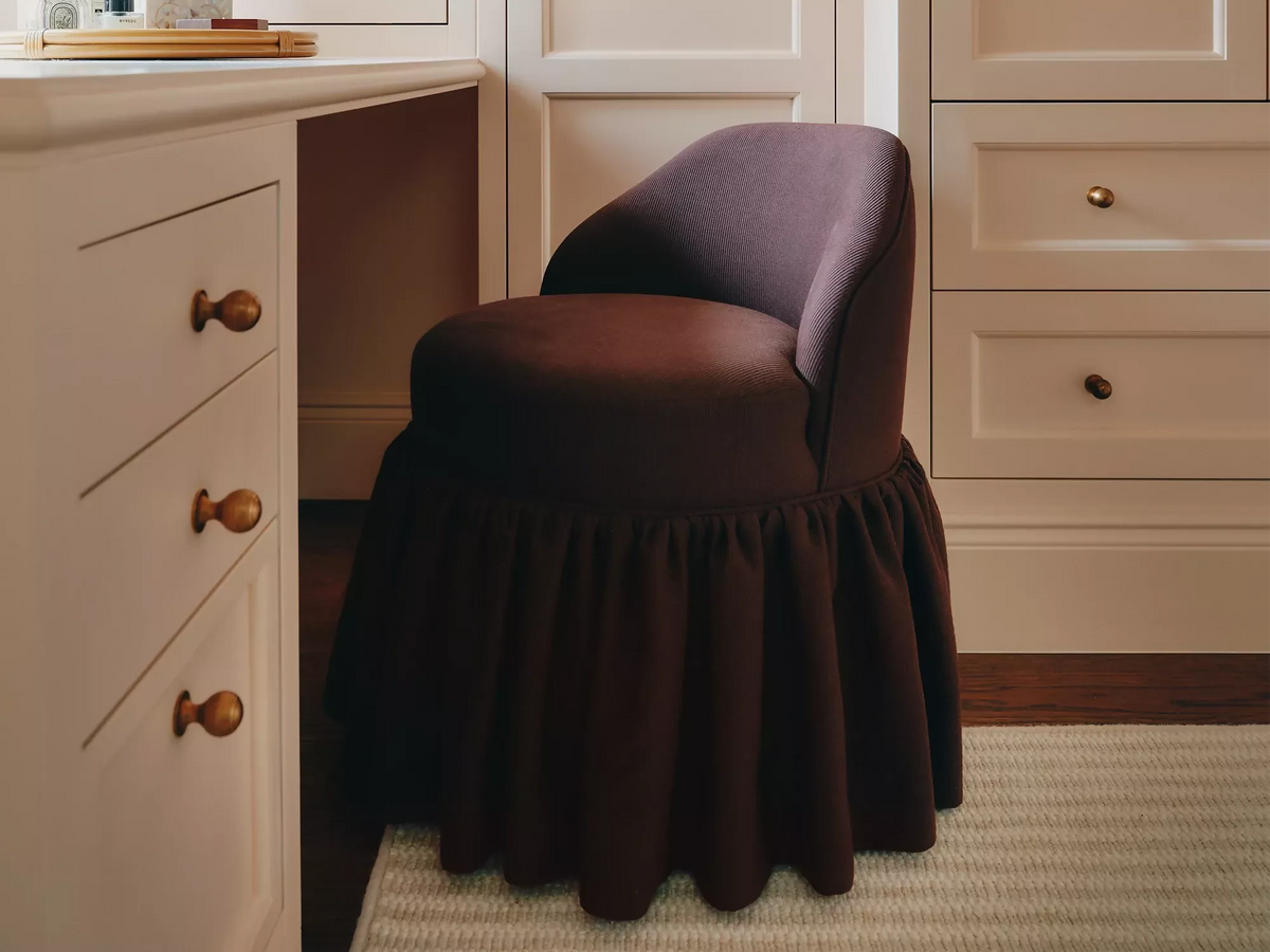 SEVEN CHAIR, SKIRTED BY TROVE BY STUDIO DUGGAN
