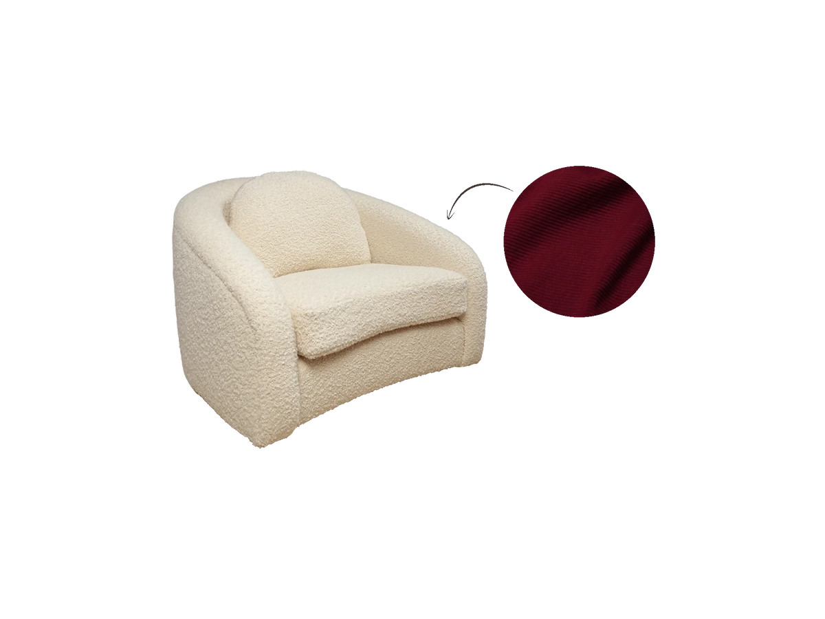 STELLA SWIVEL ARMCHAIR BY TROVE BY STUDIO DUGGAN