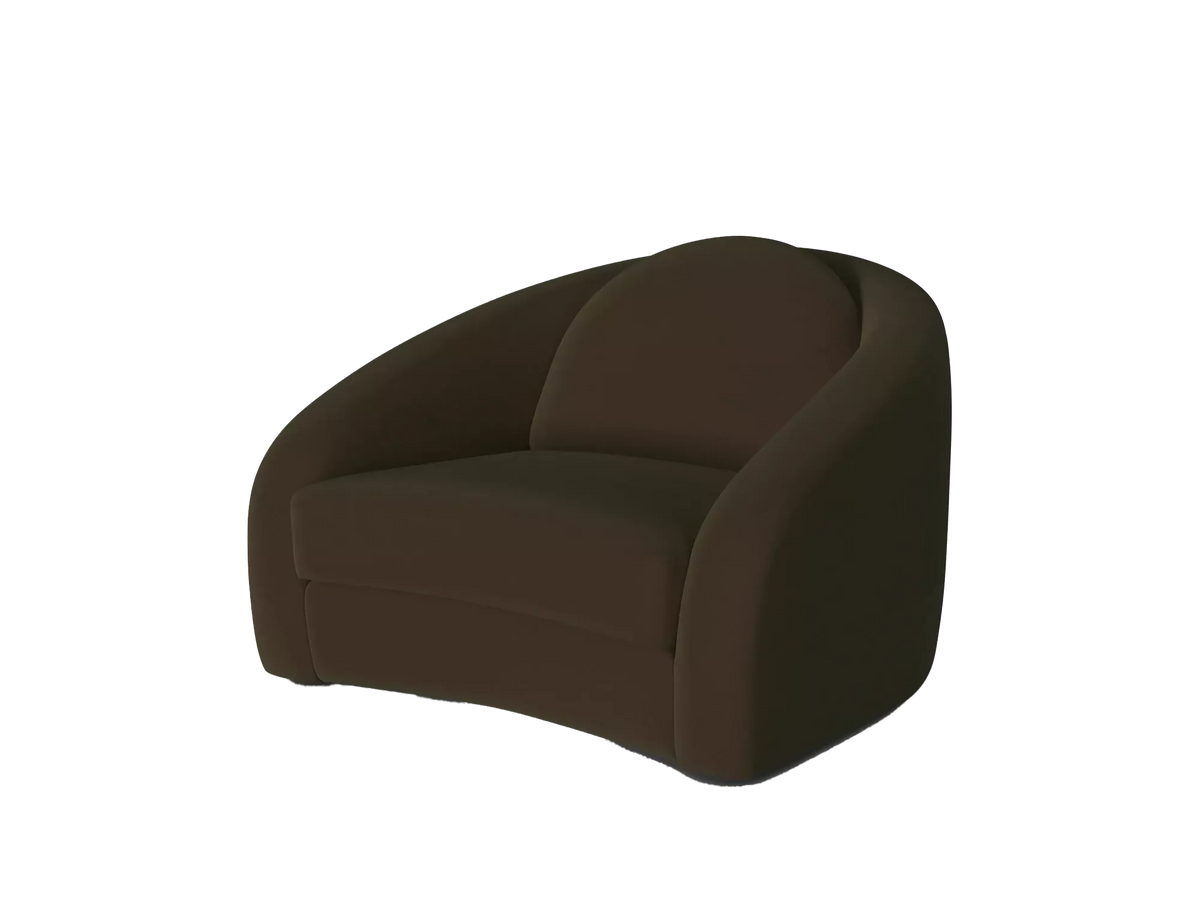 STELLA SWIVEL ARMCHAIR BY TROVE BY STUDIO DUGGAN