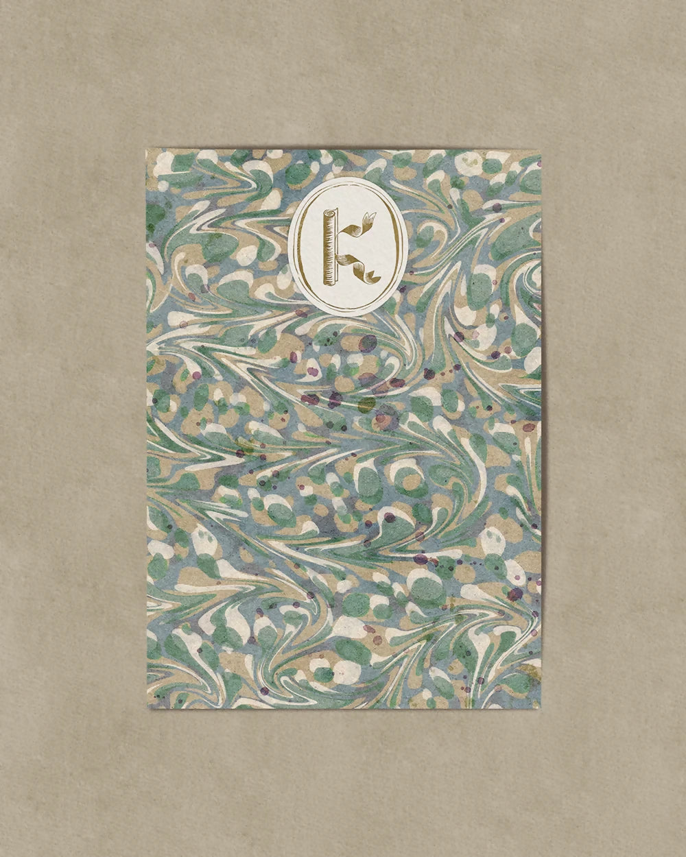 MARBLE AQUA WALLPAPER BY THE KENSINGTON PAPERIE