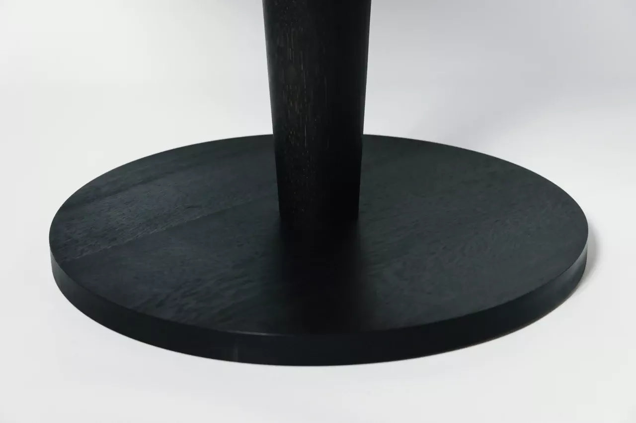 (IMPERFECT) PEDESTAL TABLE BY GALVIN BROTHERS
