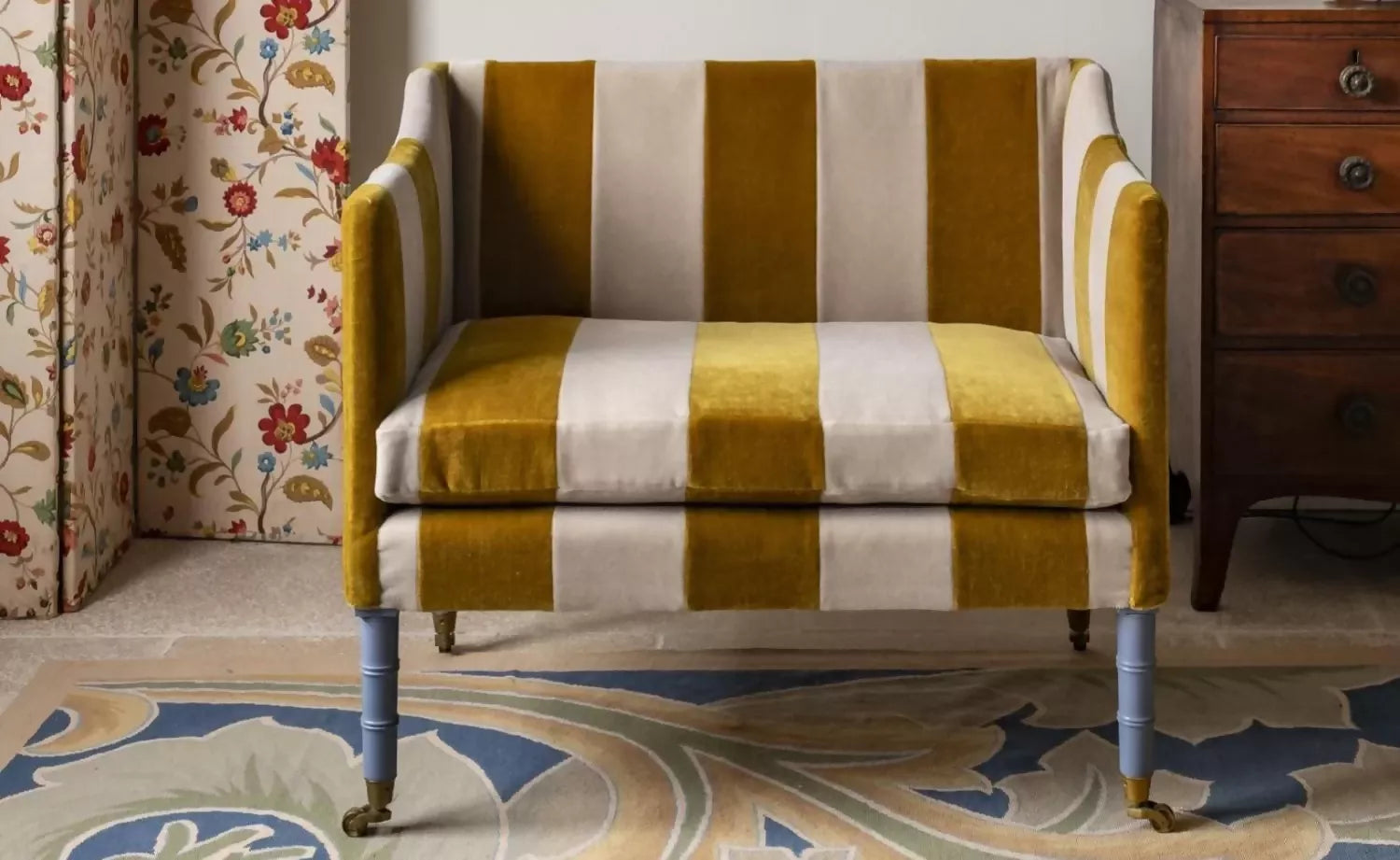 BRIGHTON ARMCHAIR BY LORFORDS CONTEMPORARY